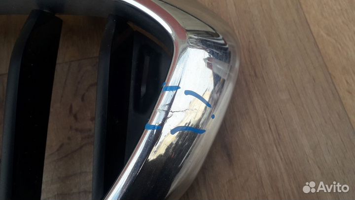 Решетка радиатора левая №8 BMW 5 series (G30/G31)