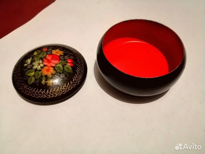 Шкатулка. Палех. Винтаж. СССР