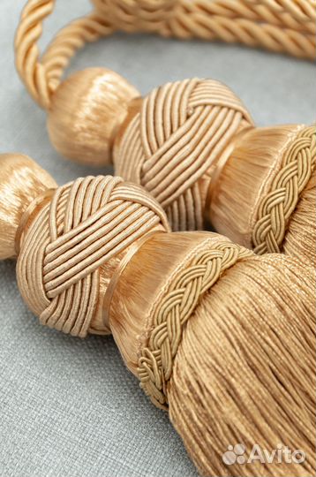 Подхваты - кисти для штор, длина подхвата 73см