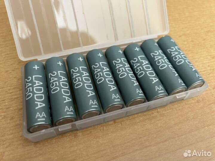 Аккумуляторные батареи ladda 2450 AA