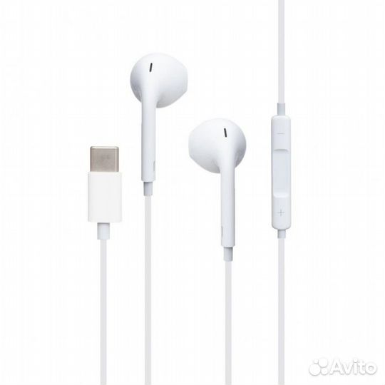 Гарнитура (наушники) Remax RX-L02, Type-C, белые