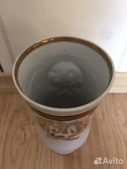 Редкая фарфоровая Агитационная Ваза.Коростень