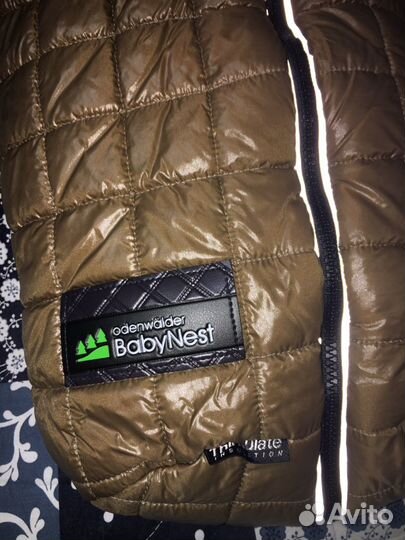 Зимий конверт в люльку Odenwalder baby nest