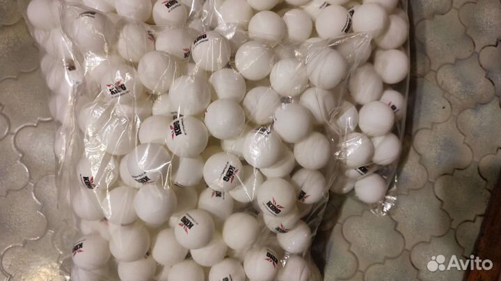 Мячи для настольного тенниса 40+,100штук в пакете