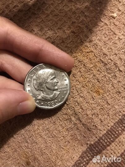 Монета. США. 1 доллар 1980 год