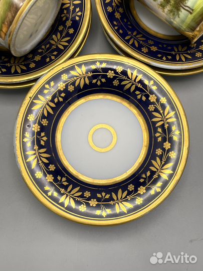 Антикварный сервиз Франция