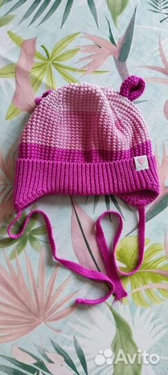 Шапка на весну 44-46 см