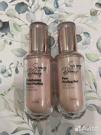 Набор sammy beauty peeling пилинг и сыворотка