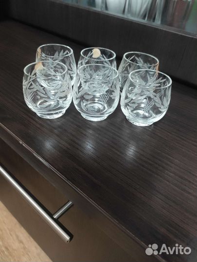 Хрустальные стопки