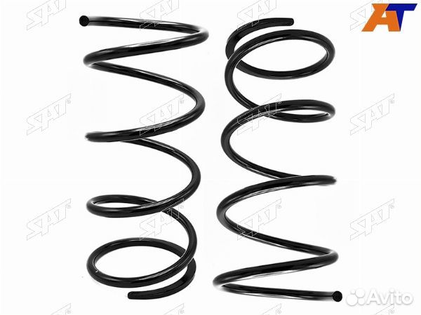 Комплект пружин 2шт передние toyota corolla spacio