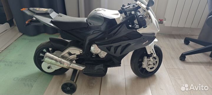 Электромотоцикл BMW S1000PR Black 12V - JT528