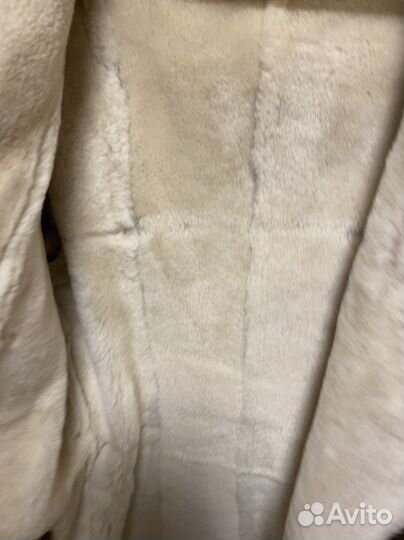 Дубленка натуральная женская короткая 44