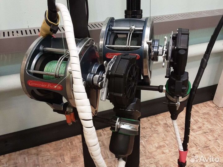 Электропривод катушек для морской рыбалки