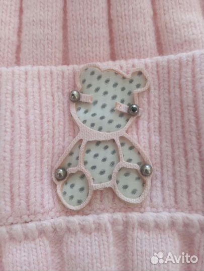 Шапка зимняя для девочки 52 54