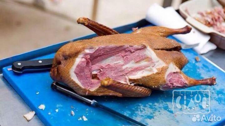 Гусь копчёный ароматный