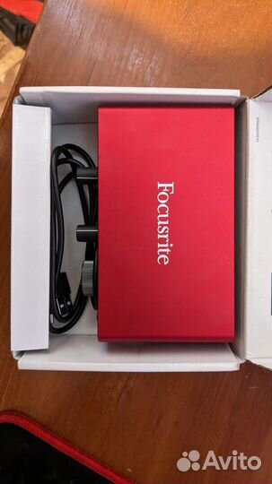 Focusrite scarlett solo 3rd gen звуковая карта