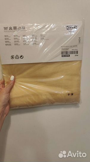 Тюль органза IKEA Annalina