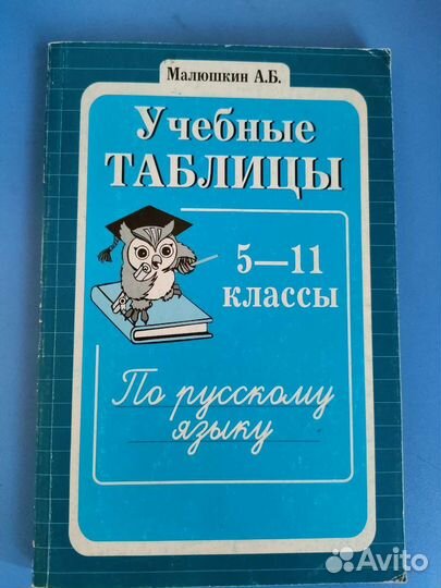 Таблицы по русскому языку