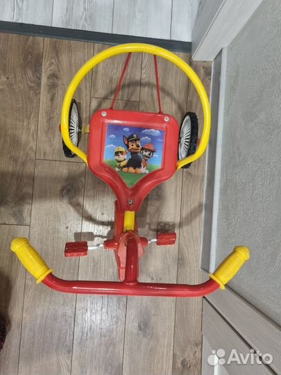 Детский трехколесный велосипед бу