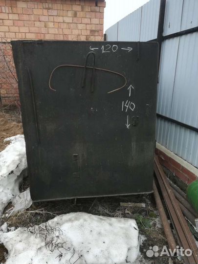 Емкость для воды металлическая 3куба