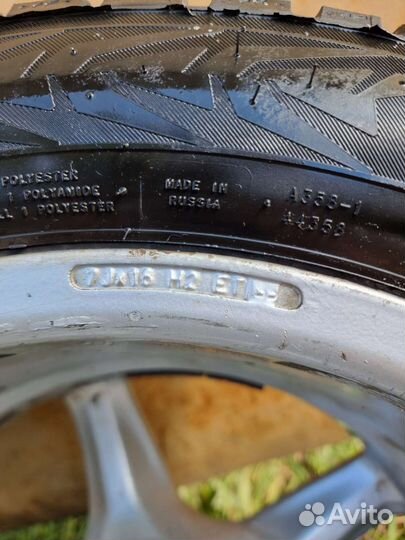 Литые диски с резиной r16