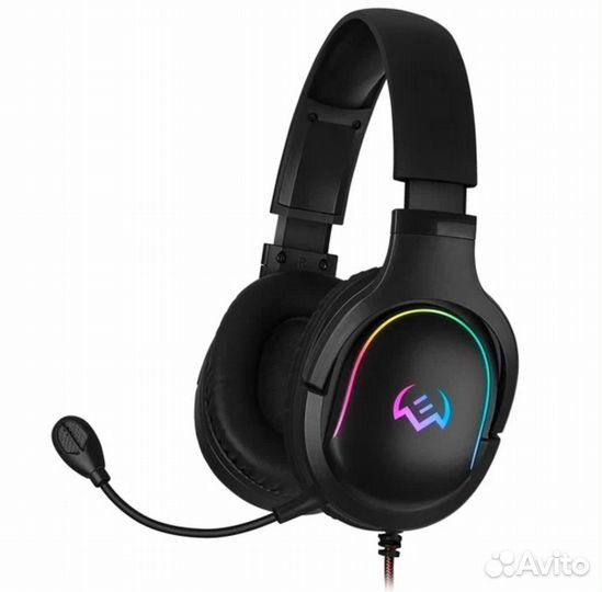 Новые игровые наушники с микрофоном проводные