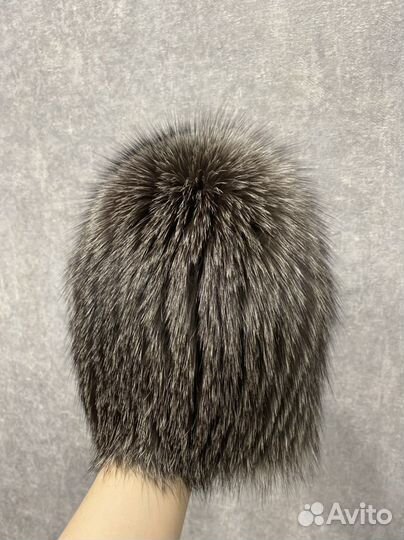 Шапка меховая женская зимняя