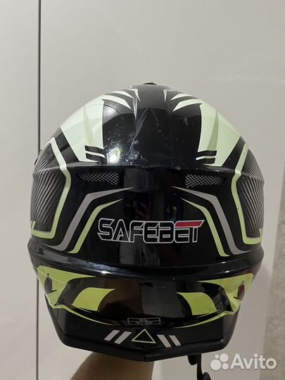 Кроссовый шлем с очками, размер XL