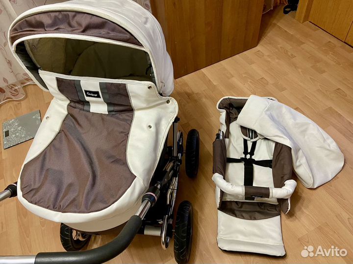 Коляска emmaljunga edge duo combi charleston