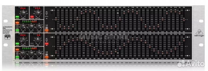 Эквалайзер Behringer FBQ 6200 HD Ultragraph Pro
