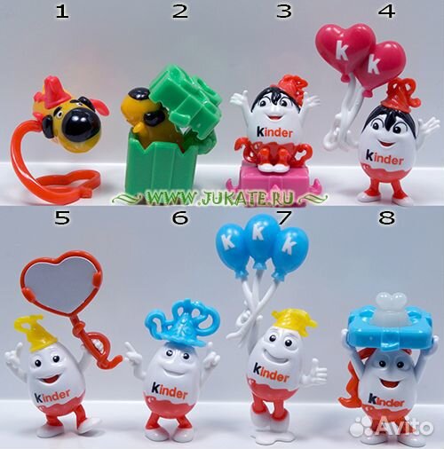 Серия Киндер сюрприз 