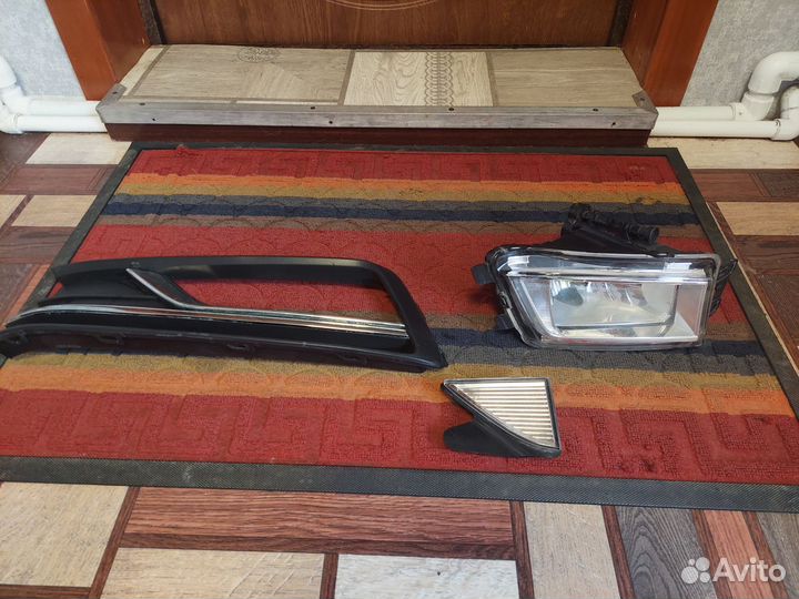 Решётка бампера, противотуманная фара