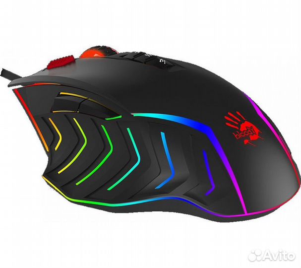 Мышь A4 Bloody J95s серый