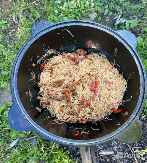 Чугунный казан 10 литров