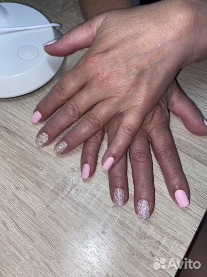 Педикюр наращивание маникюр