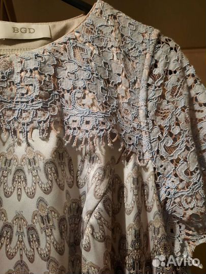 Платье из натурального шёлка