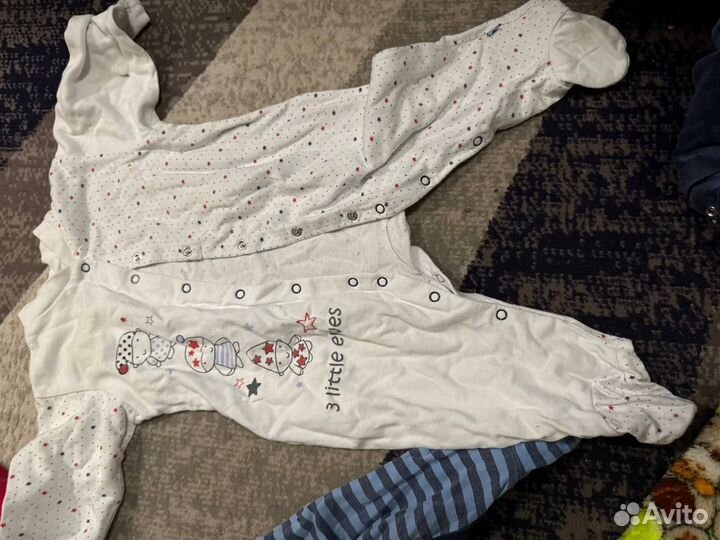 Вещи пакетом для мальчика 62 68