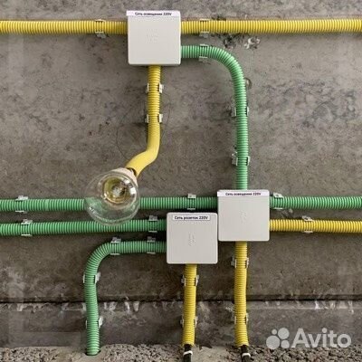 Разводка электропроводки под ключ