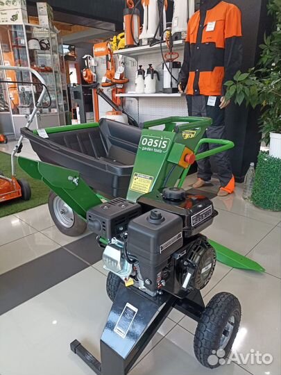 Бензиновый измельчитель Oasis