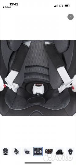 Автокресло категория 1-2 carmate swing moon