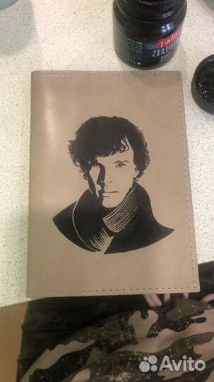 Обложка на паспорт кожа подарок ручная работа