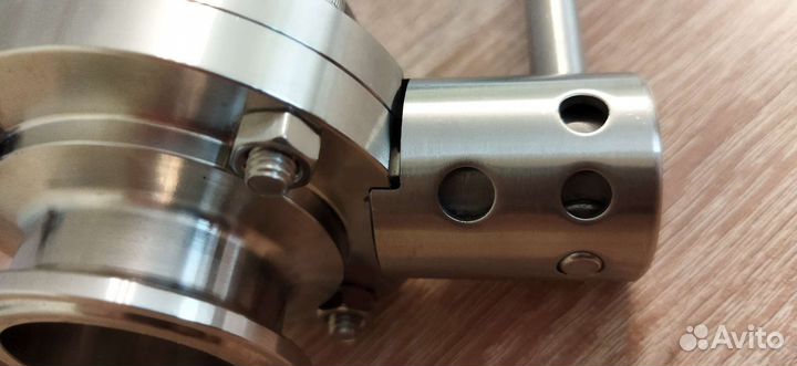 Кран нерж бабочка 1.5 дюйма