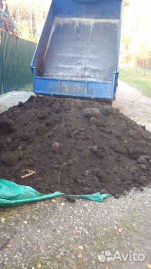 Черноземы с доставкой для растений, перегной навоз