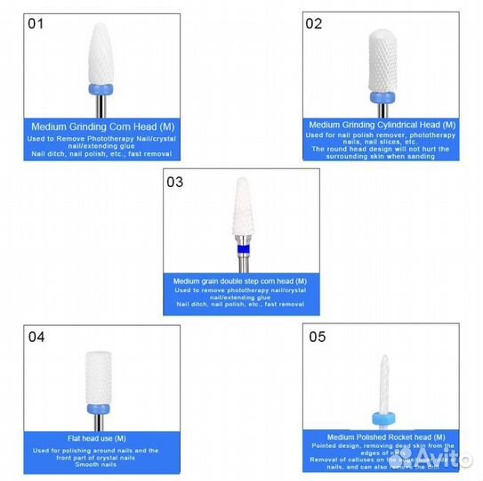 Фреза для ногтей
