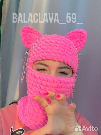 Балаклава с ушками