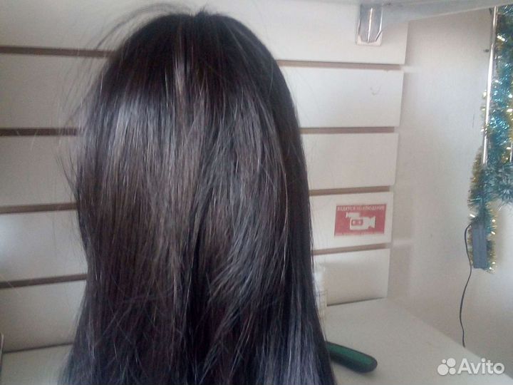 Парик 1 mga mono ручной работы kanekalon