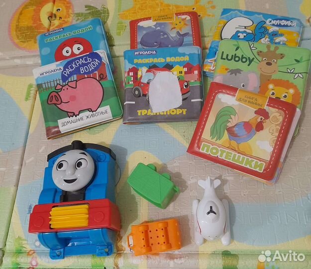Игрушки для ванной пакетом б/у
