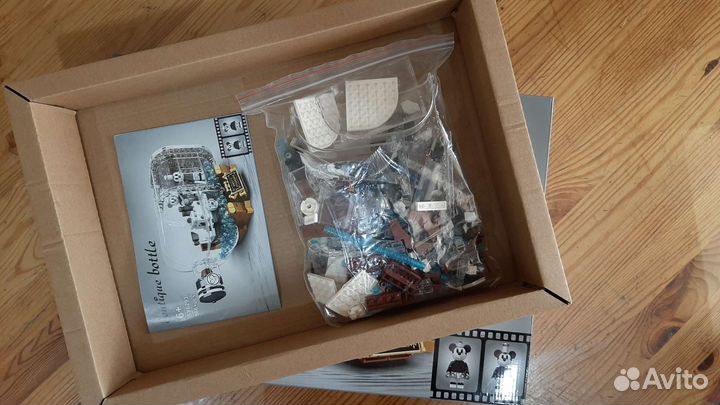 Конструктор Микки Маус Корабль в бутылке