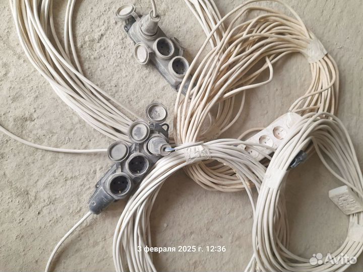 Удлинитель электрический бу