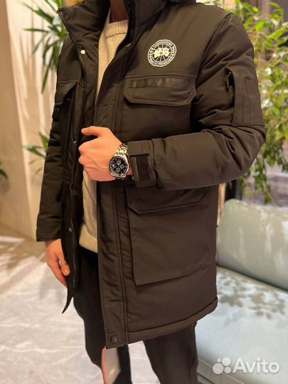 Парка Canada Goose черная (размеры 48-56)